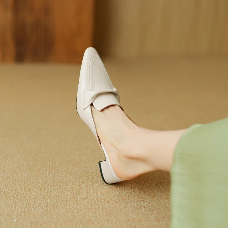 Giselle™| Genuine Leater Mules