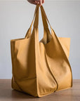 Muller™| Oversized Leather Bag