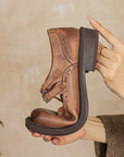 Leona™| Leather Mary Janes