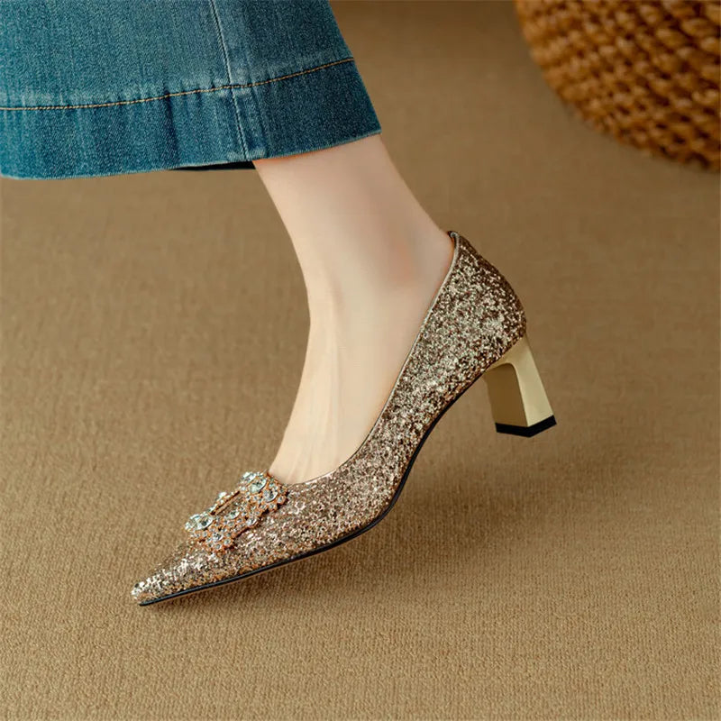 Gloria™| Glitter Pumps