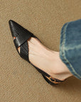 Fynora™| Pointed Toe Slingbacks