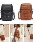 Valenza™| Safiya Vintage Leather Bag