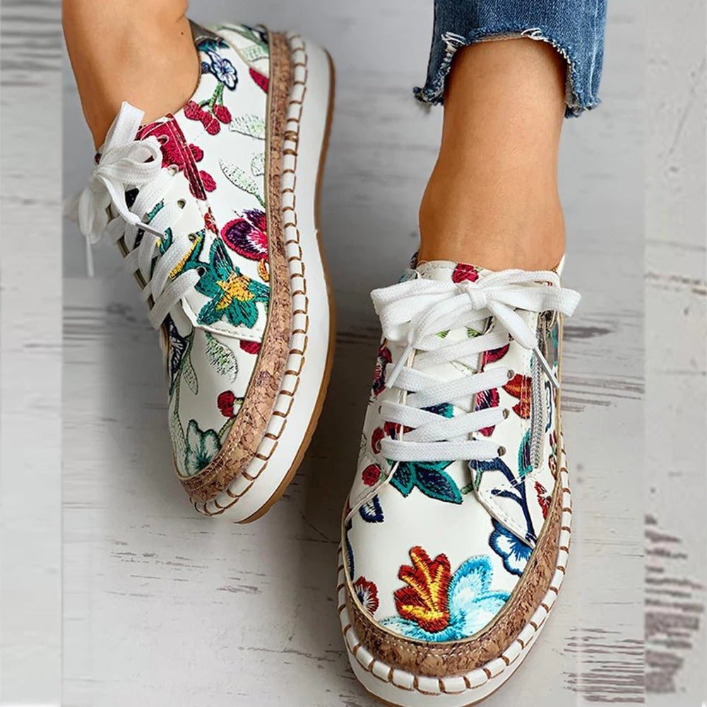 Valenza™| Oluchi Orthopedic Zipper Sneakers