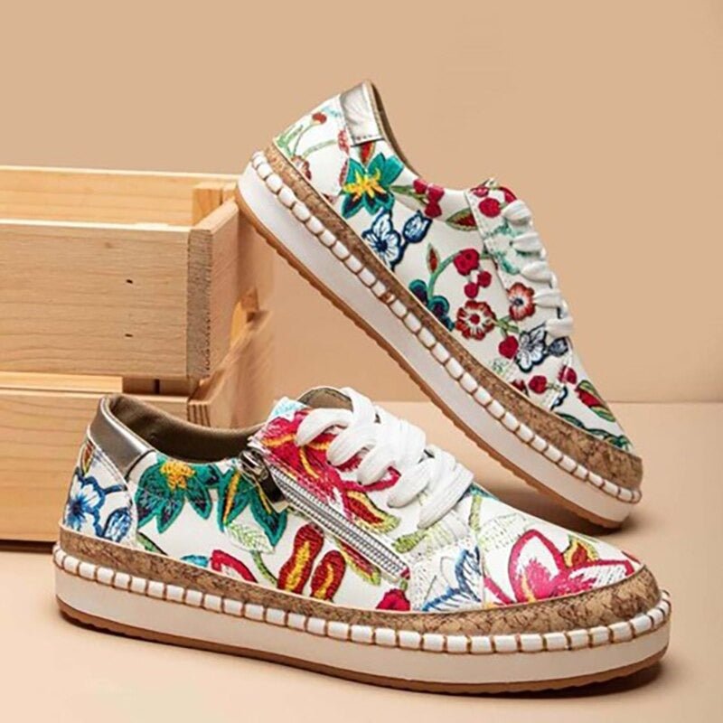 Valenza™| Oluchi Orthopedic Zipper Sneakers