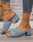 Mia™| Open-Toe Mules
