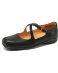 Edith™| Leather Mary Janes