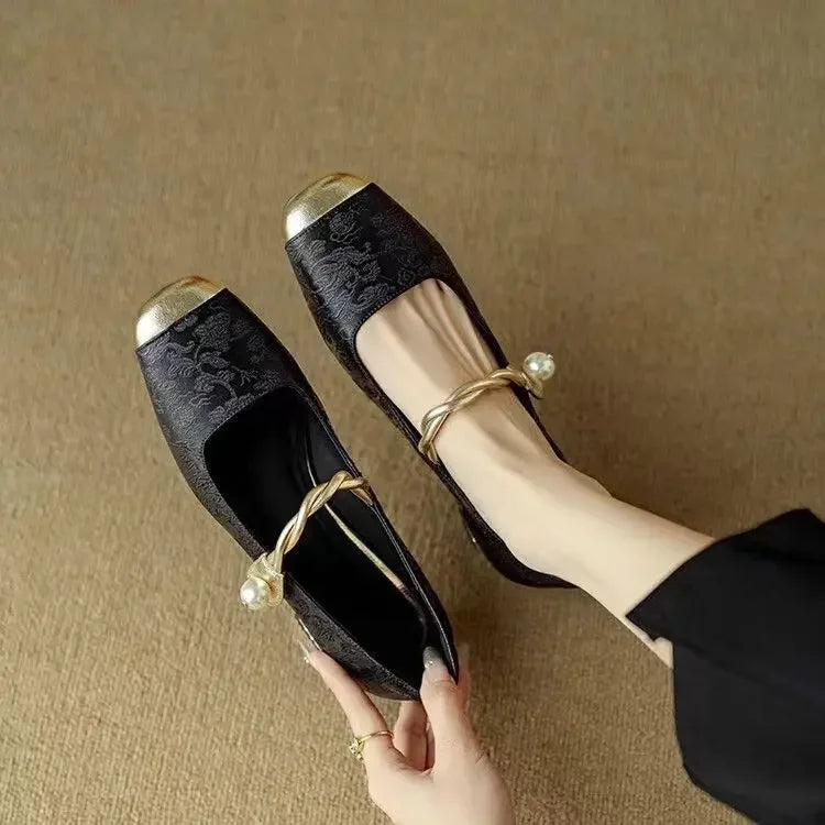 Valenza™| Mestelle Leather Mary Janes