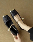 Valenza™| Mestelle Leather Mary Janes