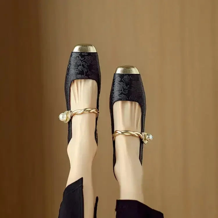 Valenza™| Mestelle Leather Mary Janes