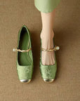 Valenza™| Mestelle Leather Mary Janes