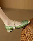 Valenza™| Mestelle Leather Mary Janes