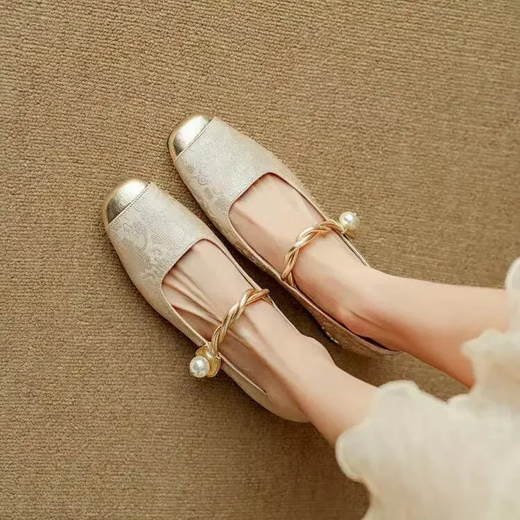 Valenza™| Mestelle Leather Mary Janes