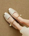 Valenza™| Mestelle Leather Mary Janes