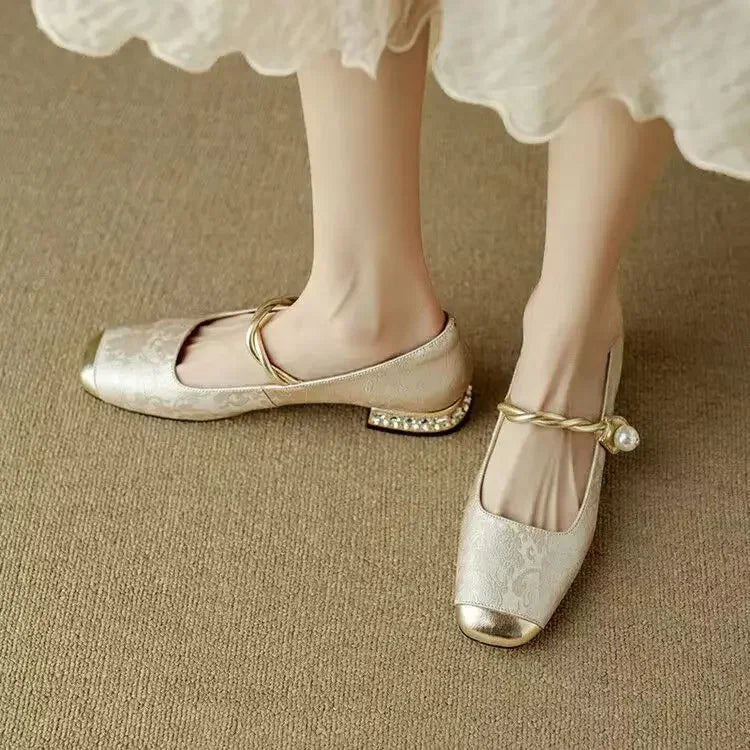 Valenza™| Mestelle Leather Mary Janes