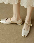 Valenza™| Mestelle Leather Mary Janes