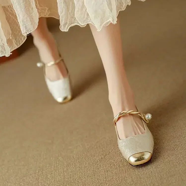Valenza™| Mestelle Leather Mary Janes