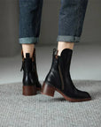 Valenza™  | Harper Leather Ankle Boots