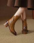 Harper™ | Leather Ankle Boots