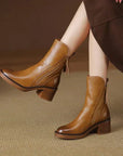 Harper™ | Leather Ankle Boots
