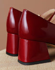 Tavessa™| Leather mary Janes