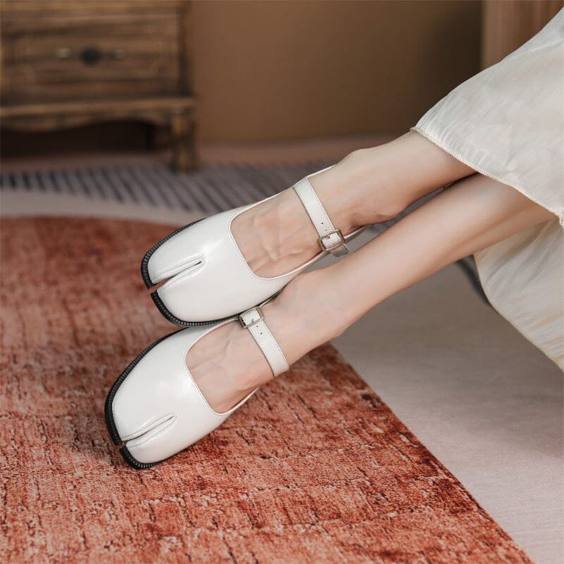 Valenza™| Martha Leather Mary Janes