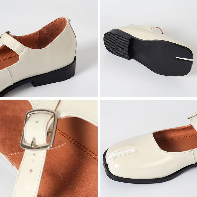 Valenza™| Martha Leather Mary Janes