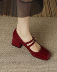 Valenza™| Tavessa Leather mary Janes