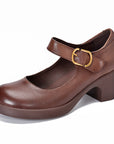 Agnes ™ | Leather Mary Janes