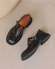 Valenza™| Risla Leather Mary Janes
