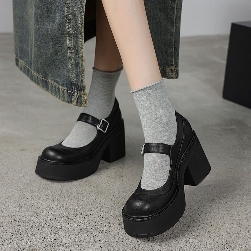 Valenza™| Pela Leather Pumps