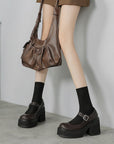 Valenza™| Pela Leather Pumps