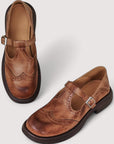Avenisse™ | Leather Mary Janes