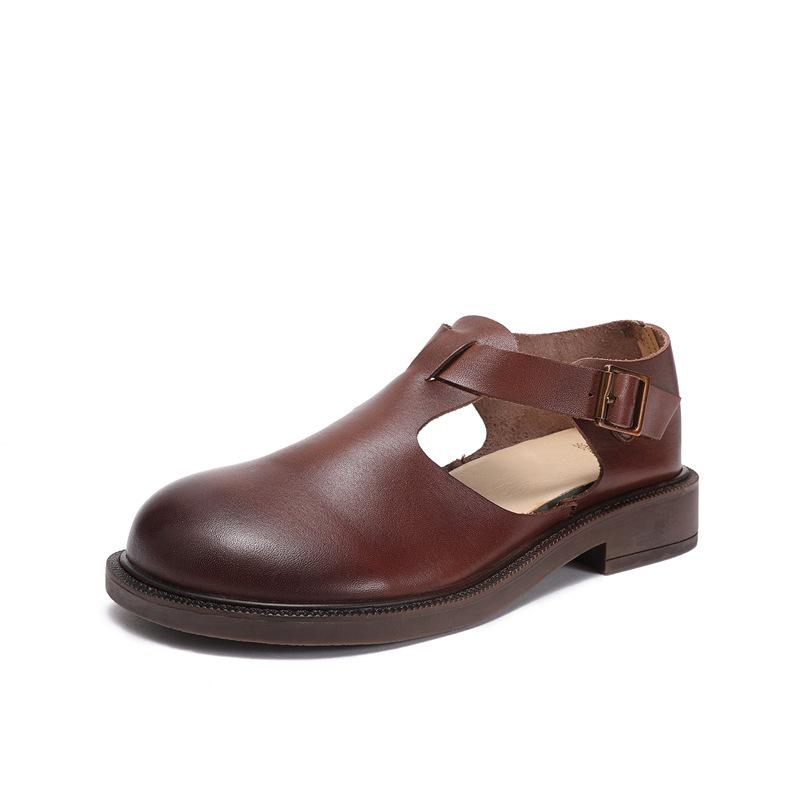 Colette™| Leather Mary Janes