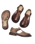 Colette™| Leather Mary Janes